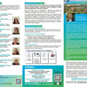 Lettre aux Chuzellois No2